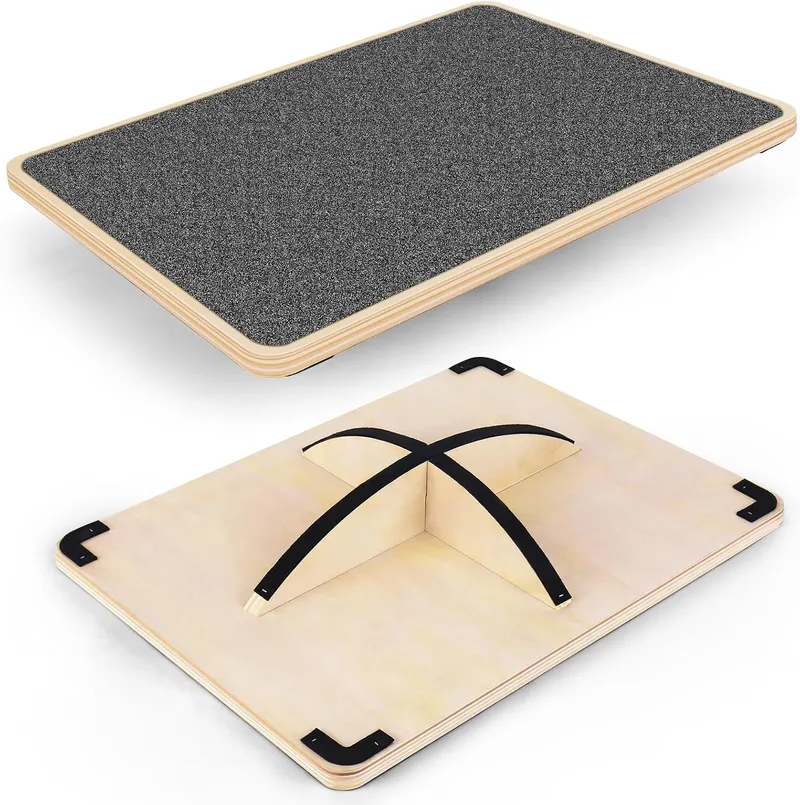 Woodure Balance Board Professional Wobble Board for Adults