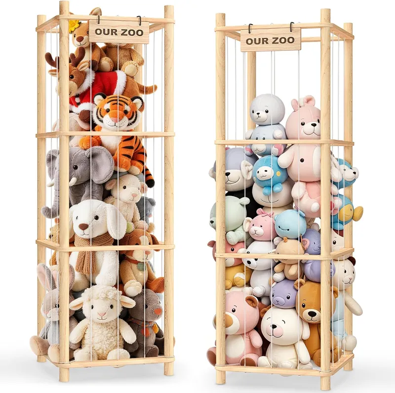 Woodure Stuffed Animal Storage & Organizer 2